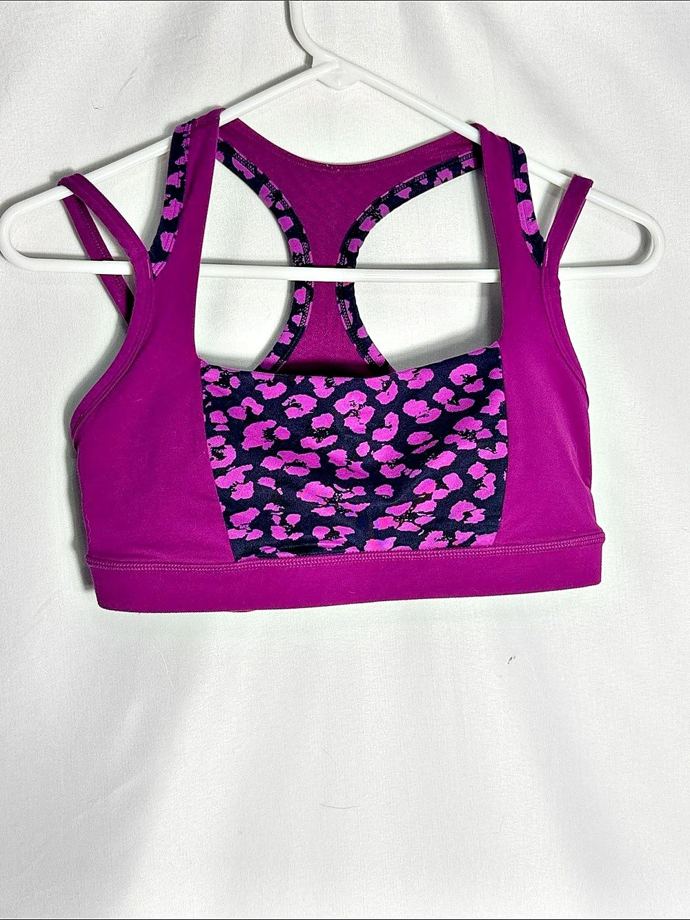 Lululemon Splendour Free to Be Wild Bra Purple & Pink Sports Bra Size 8
